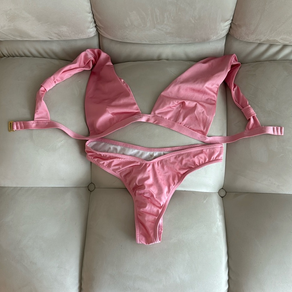 Pink bikini